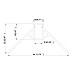 Recessed Drywall LED Light Housing For Outside Corner