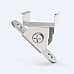 Adjustable brackets for slim magnet installation LED profiles