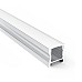 Adjustable brackets for surface mounted LED light fixture