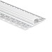 led diffuser profile with long flange