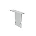 End caps for ceiling lighting profiles