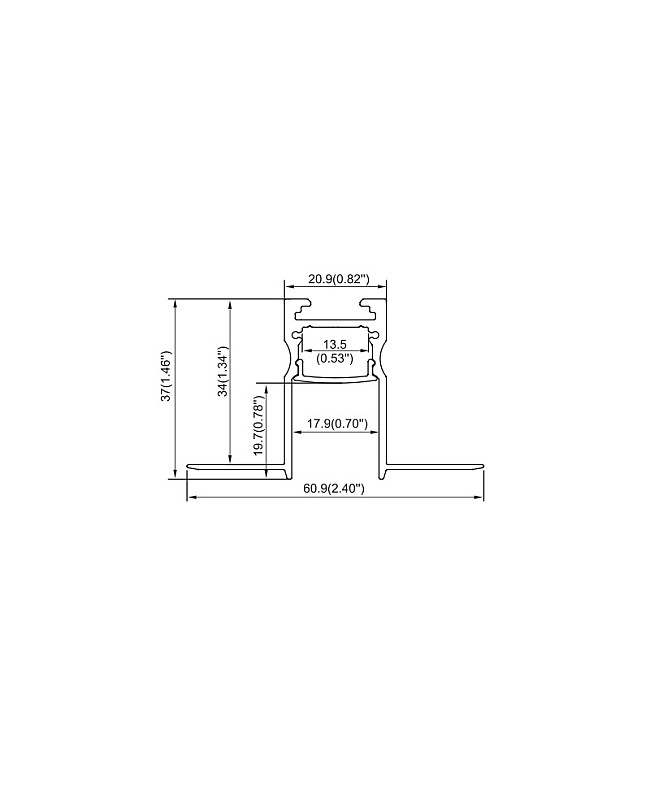 aluminum led channel for led strip lights