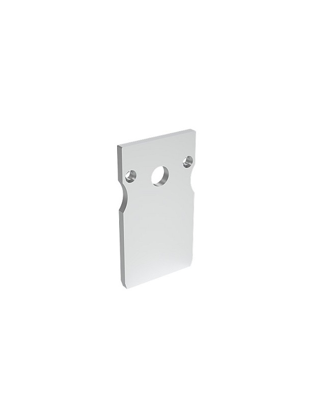 aluminum led strip light channel end caps with hole