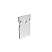 aluminum led strip light channel end caps with hole