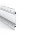 End caps without wire holes for accent lighting channels