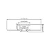 The demension of aluminum LED light tracks