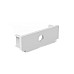 End caps for drywall embedded LED channels