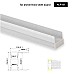 led strip light housing