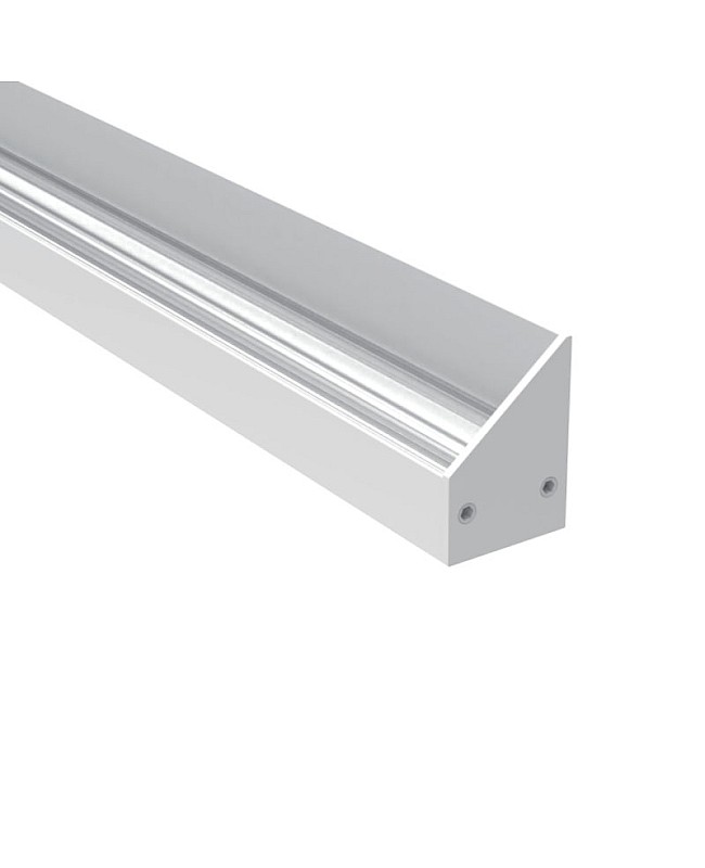 The aluminum LED channels with asymmetric lenses for wall washer lighting
