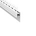180° LED channel couplers for long runs