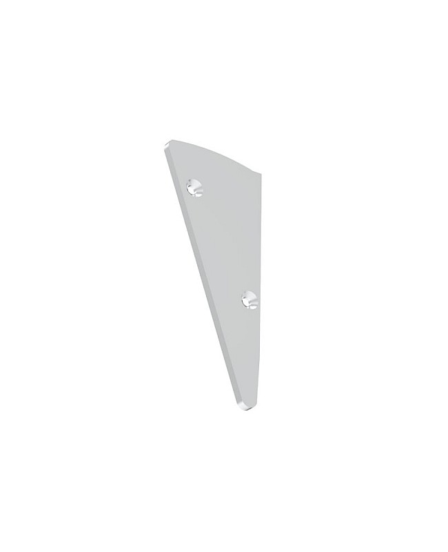 End caps for aluminum LED crown molding
