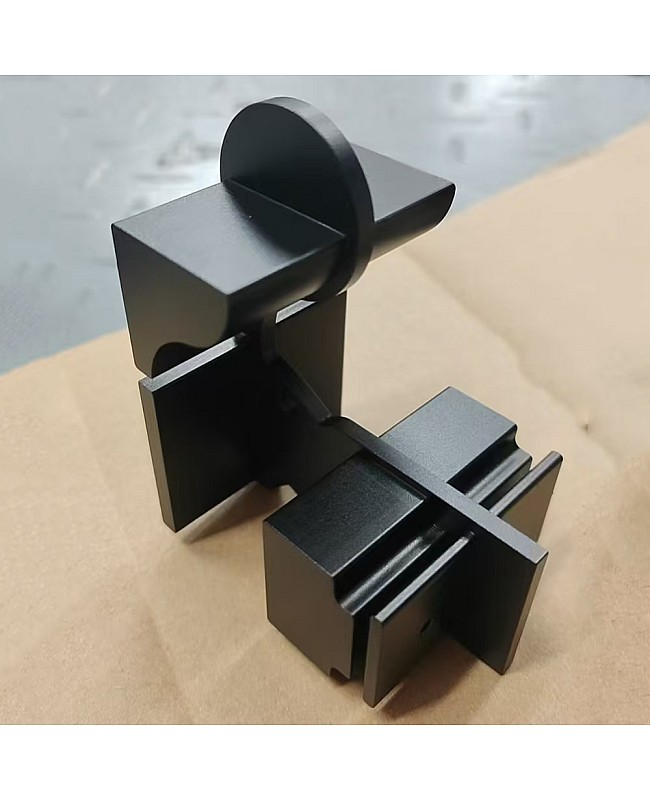 Black handrail channel joiners
