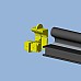 Handrail LED profile connectors