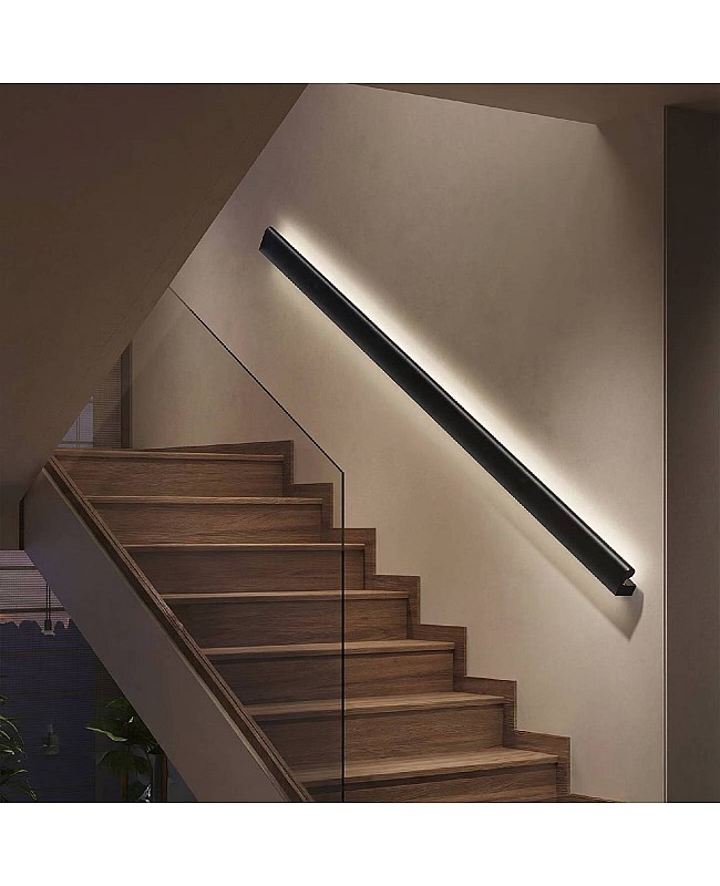 lighted handrail for stairs