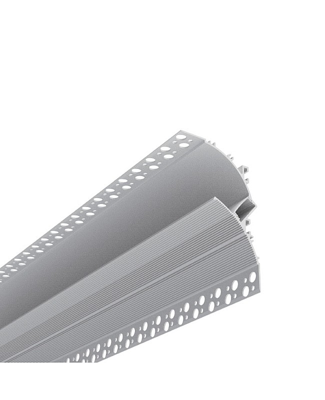 45 degree plaster-in LED channels for cove lighting