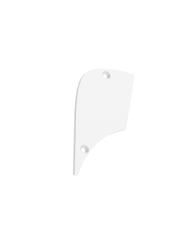 End caps for plasterboard LED profiles