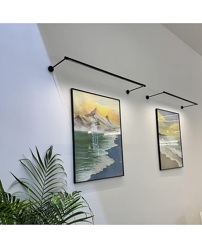 Round LED channels for above picture light