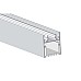 Suspended led strip aluminum channels for pendant lighting
