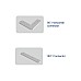 Two types of LED channel connectors available for angled or straight connections.