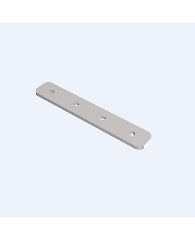 180 degree connectors for glare-free mud-in recessed aluminum led channel