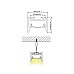 The demension of the Regressed Cover LED Light Channels