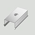 Metal mounting clips for task lighting LED channels