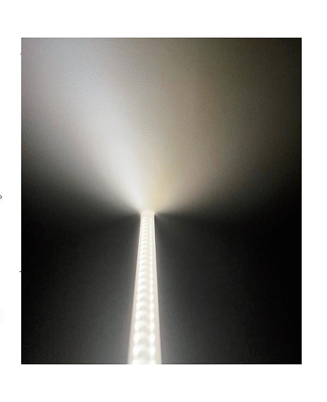Those LED lenses are designed to direct light in a particular direction.