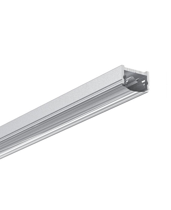 The surface mount LED strip diffuser channels have three types of lenses available.