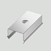 Aluminum light channel mounting clips
