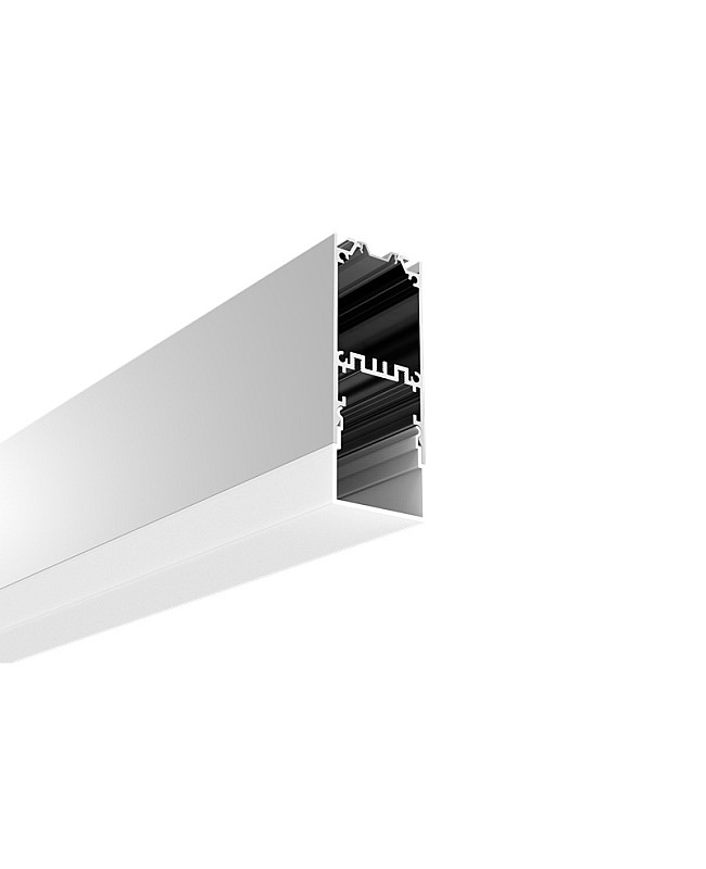 Aluminum U Channel For LED Strips With 20mm Dropped Diffuser