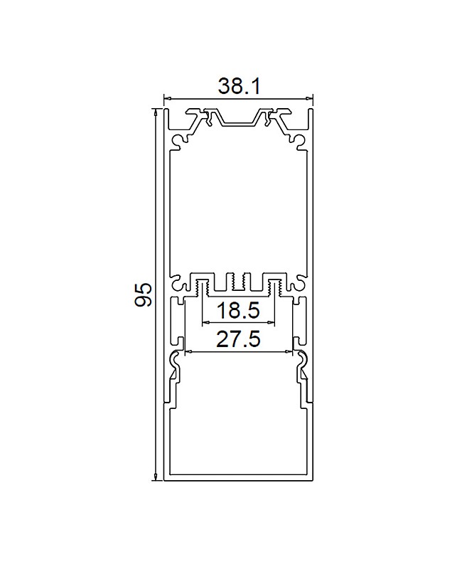u channel for led strip ceiling