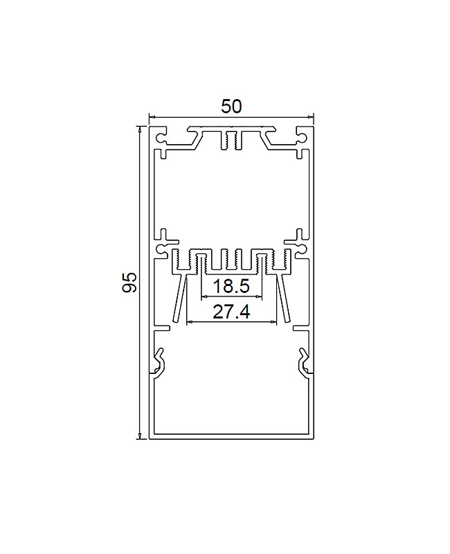 led strip light channel and diffuser cover