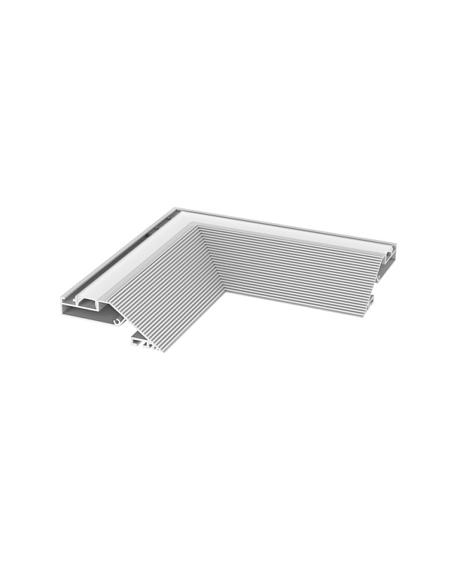 Pre-made LED channel outside corner connector