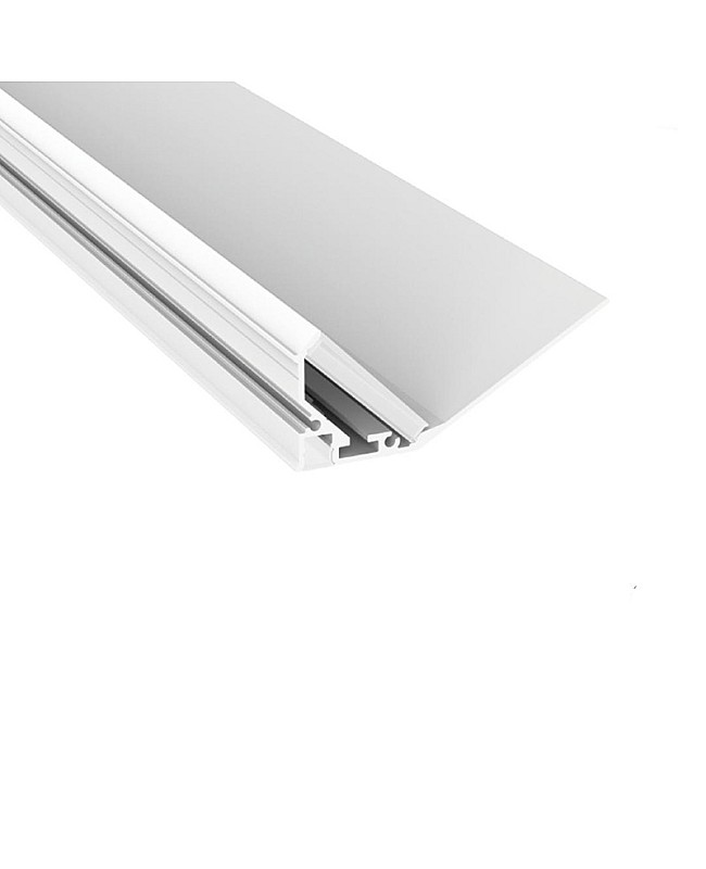 The cove light ceiling LED channels will create stunning up-and-down light diffusion for ambient, accent, or decorative lighting
