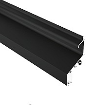 Aluminum LED channels for window and roof edge lighting