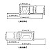Plaster-in curved LED channels