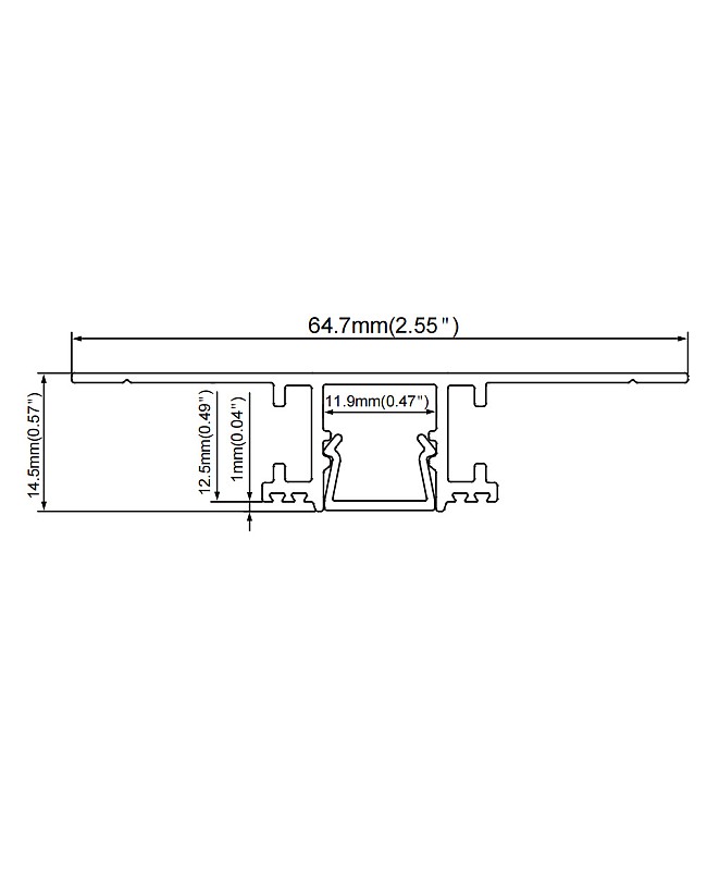 The dimension of LB240