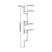 The dimension of LB246 LED channels
