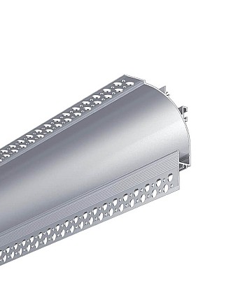 Trimless ceiling plasterboard cove light channel