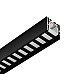 Anti-glare LED profile with 15 degree lens