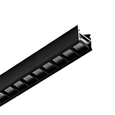 Anti-glare LED linear light channel