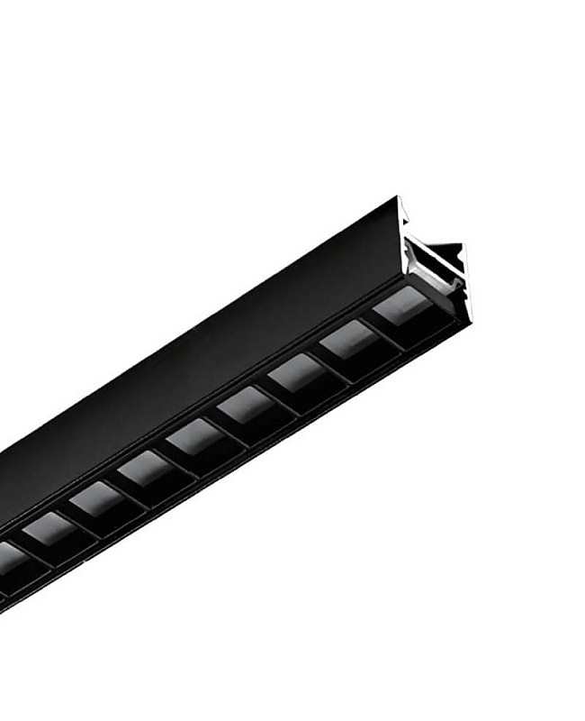 Anti-glare LED linear light channel