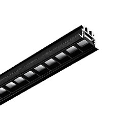 Recessed anti-glare LED aluminum channel