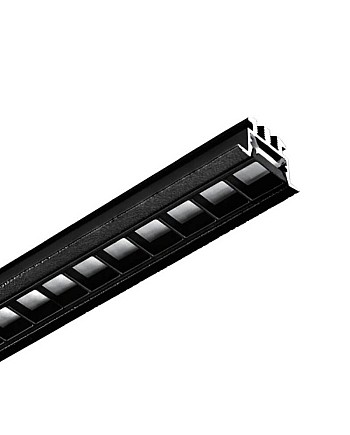 Recessed anti-glare LED aluminum channel