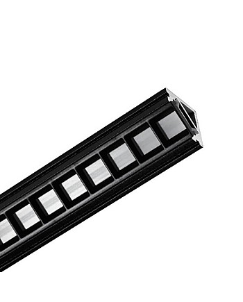 Low-glare Corner Recessed LED Channel Corner mount recessed anti-glare LED channel