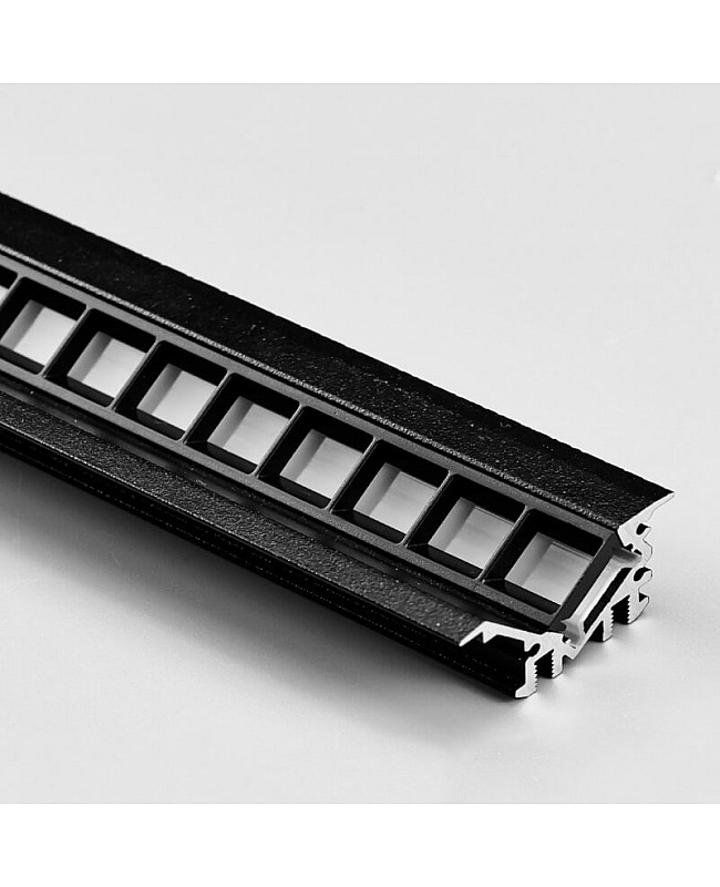 Spring clip recessed LED aluminum profile