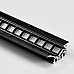 Spring clip recessed LED aluminum profile