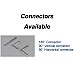 Three connectors available for trimless plaster-in LED channel