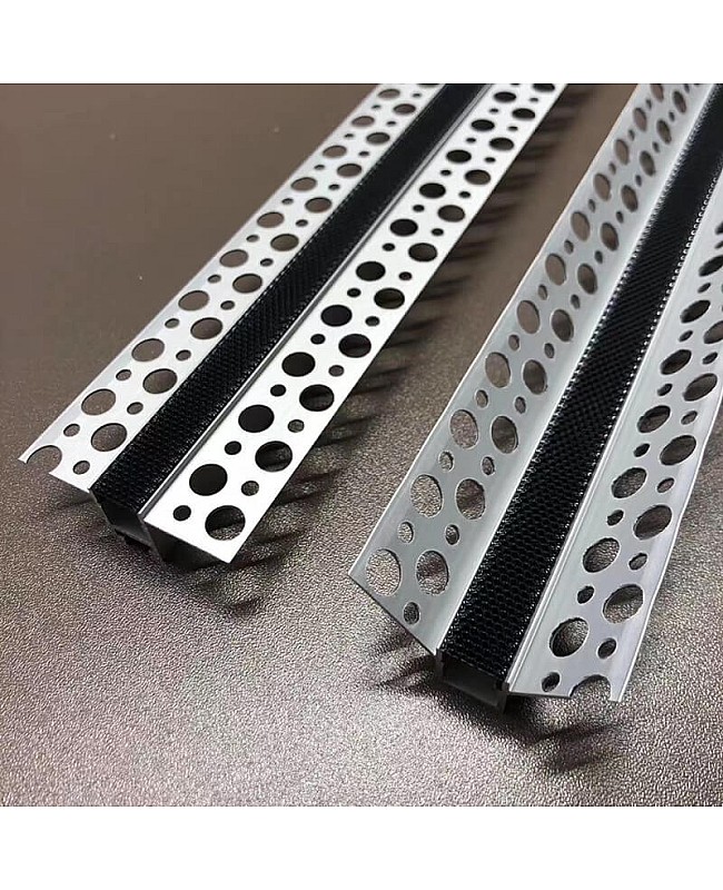 Trimless drywall LED light channel samples