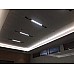 Trimless Recessed Aluminum LED Channel For Linear Lighting